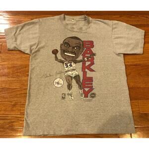 Single Stitched Philadelphia 76Ers Charles Barkley Nba T Shirt Sz Medium